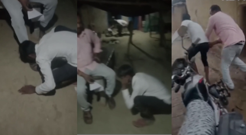 Video_ Dalit Man Slapped, Forced To Lick Slipper In Uttar Pradesh