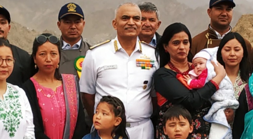 Want one soldier from each Indian village for Navy in Ladakh, says Admiral R Hari Kumar