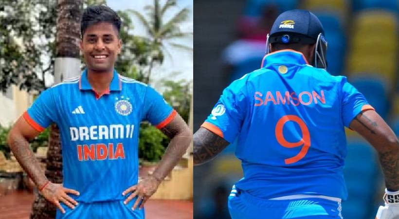 Why did Surya Kumar Yadav wear Sanju Samson's jersey?