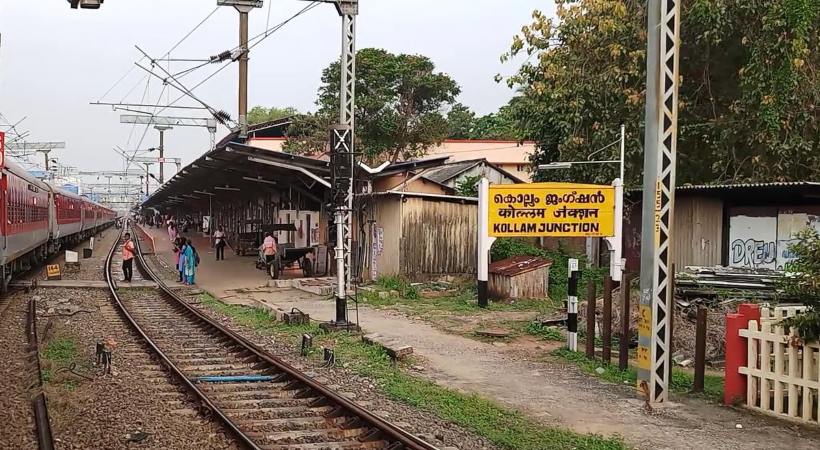 Women seriously injured after being hit by a train in Kollam