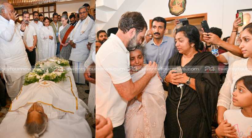 Congress leaders met Oommen Chandy last time