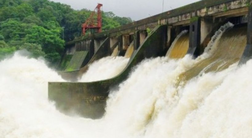 Shutters open peringalkuthu dam