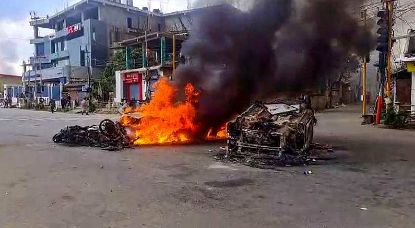 Pentecostal youth organization protests on Manipur riots