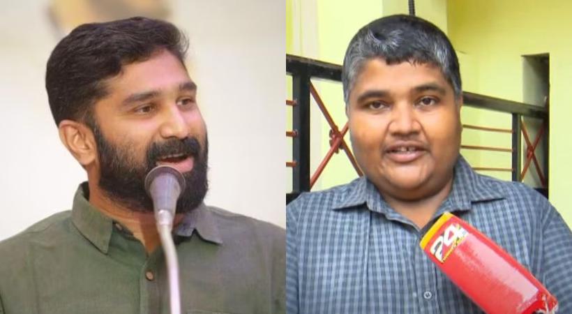 Mic issue cm V T Balram facebook post