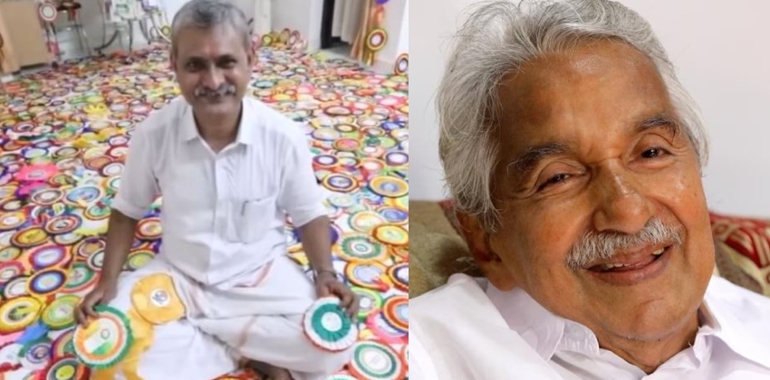 oomen chandy badges