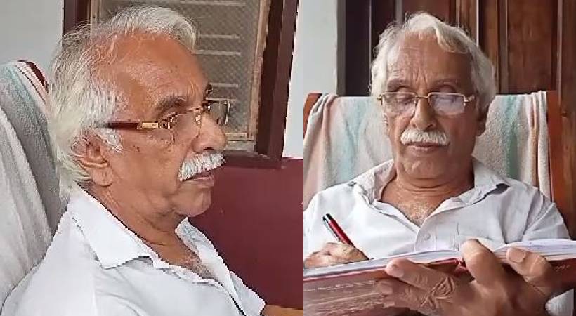 Oommen chandy dupe V V Narayana warrier
