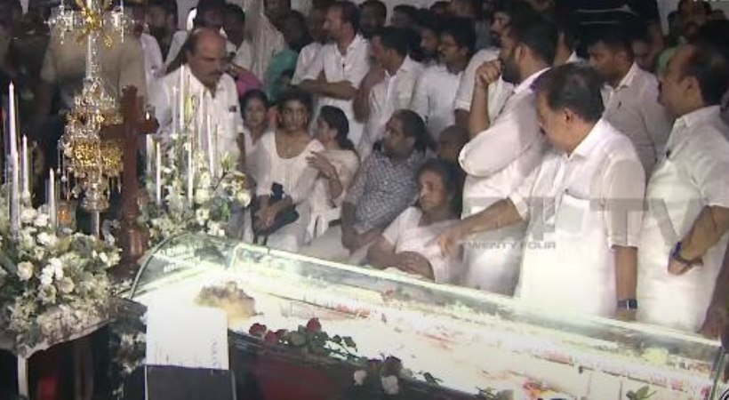 Oommen Chandy funeral live updates