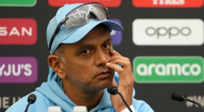 sack dravid trending india