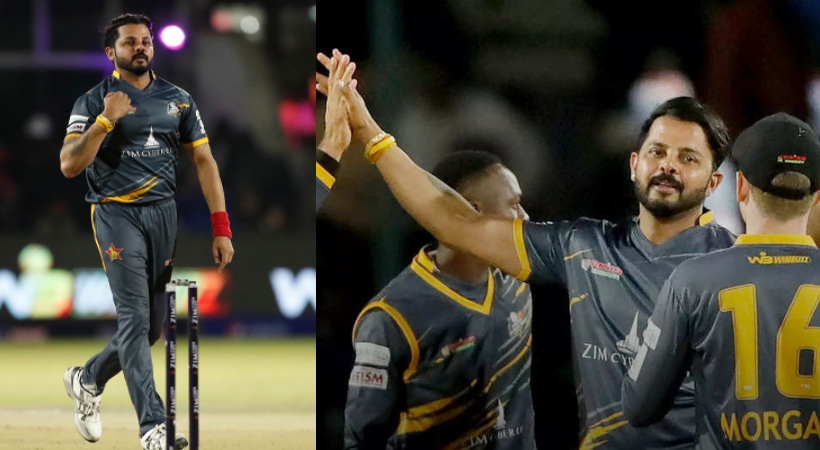 stunning last over from s sreesanth in zim afro t10