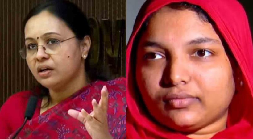 Government is with harshina says minister veena George