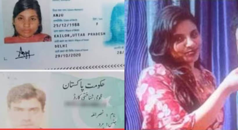 indian woman crosses pak border