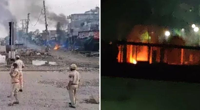 1 Killed After Mob Set Gurugram Mosque On Fire In Night Attack
