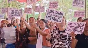 10,000 Women Protest In Manipur's Kangpokpi District