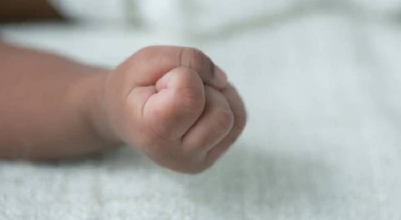 newborn baby deadbody found in swamp is 5 days old