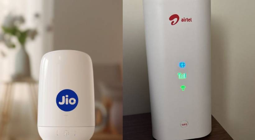 Jio AirFiber vs Airtel Xstream AirFiber