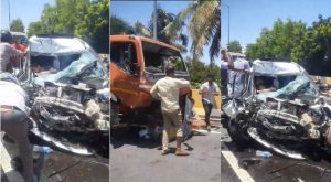 Another accident in Alappuzha Bypass; One seriously injured