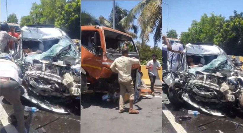 Another accident in Alappuzha Bypass; One seriously injured