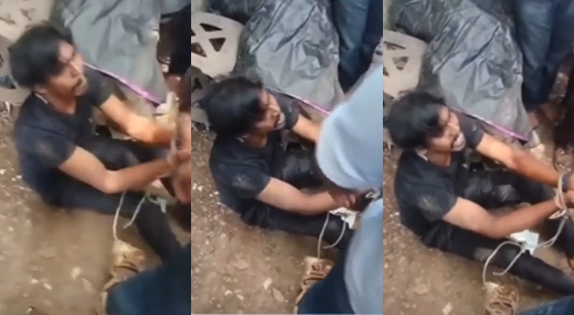 Attempt to kill wife by slitting throat in Pathanapuram