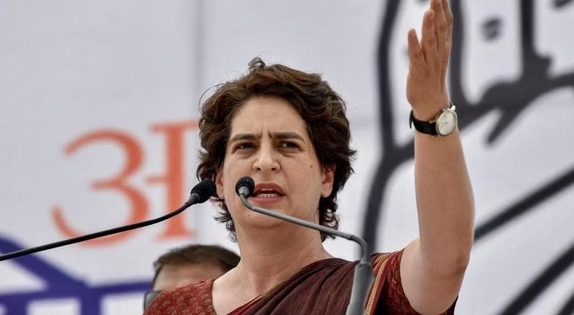 BJP Warns Of Action Against Priyanka Gandhi