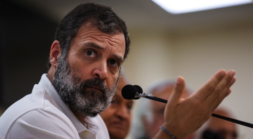 _Bharat Mata Unparliamentary Word Now__ Rahul Gandhi After Speech Snipped