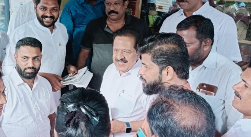 Chennithala did not respond to not being considered by the working committee