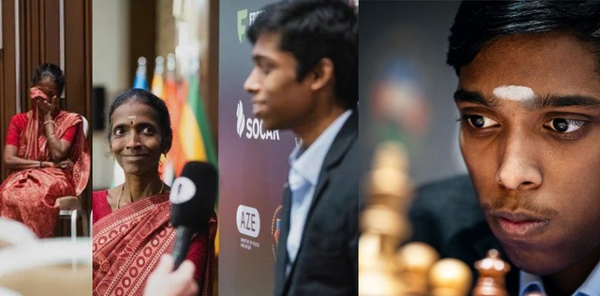 Chess World Cup 2023 Praggnanandhaa's Mother