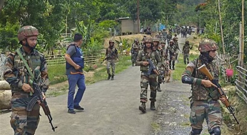 Fresh violence in Manipur as Meitei women, armed forces clash