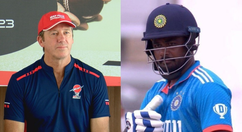 Glenn McGrath praises Sanju Samson