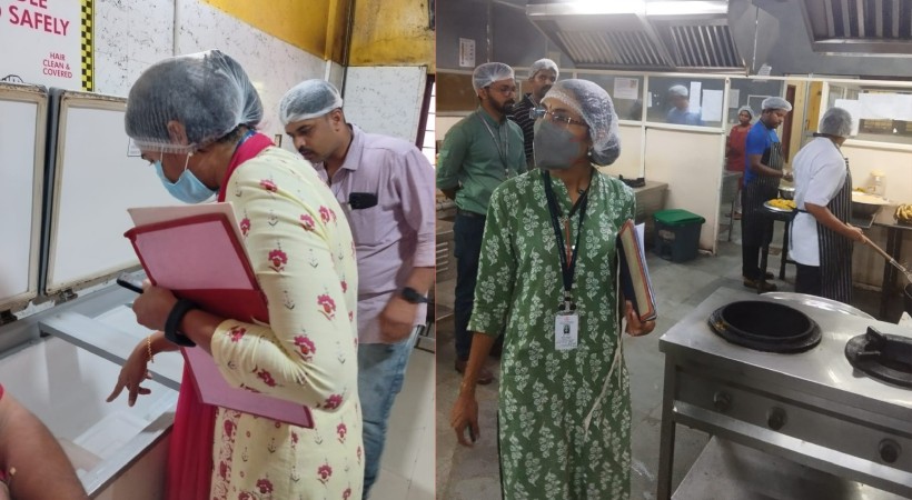 Inspection by Food Safety Department on medical colleges