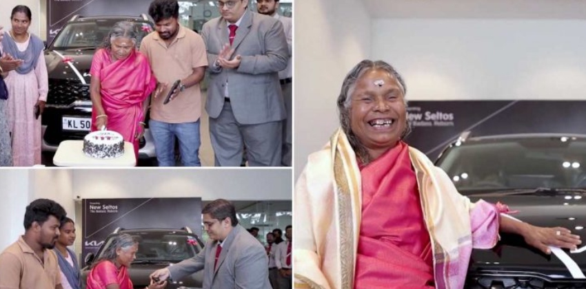 Nanjiamma bought a new car for traveling
