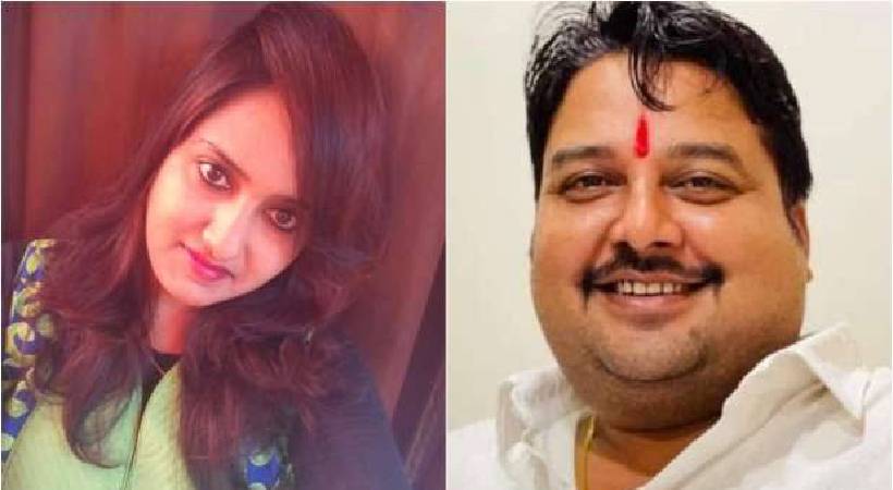 BJP woman leader killed and thrown into river husband arrested