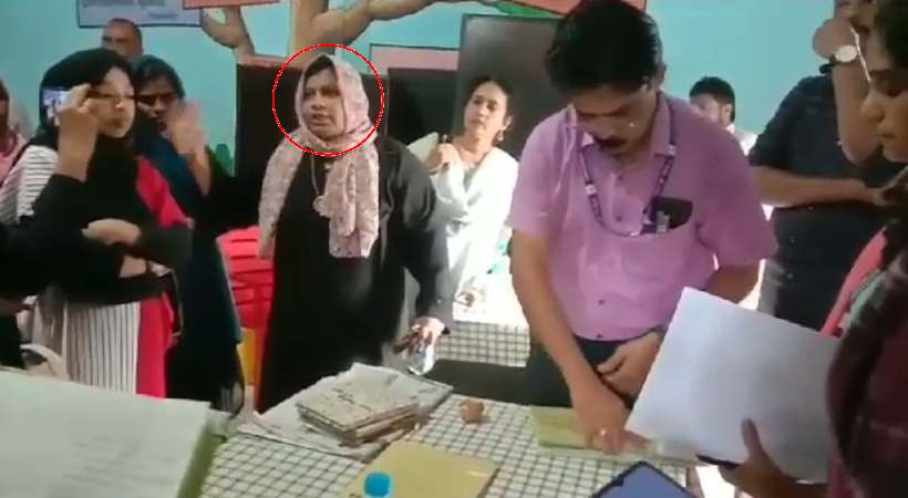 malappuram teacher suspended