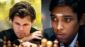 magnus carlsen beats r praggnanandhaa