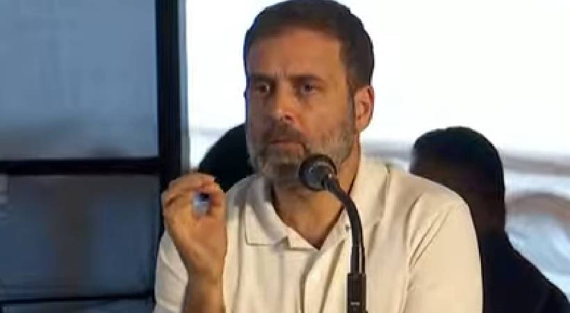 Bharat matha killed at manipur says rahul gandhi