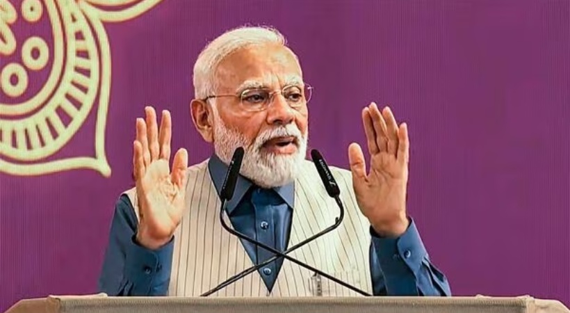 PM Modi Hits Out At Congress