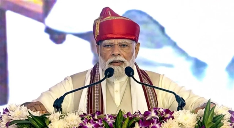 'Stagnation of development in Congress-ruled states'; Prime Minister Modi