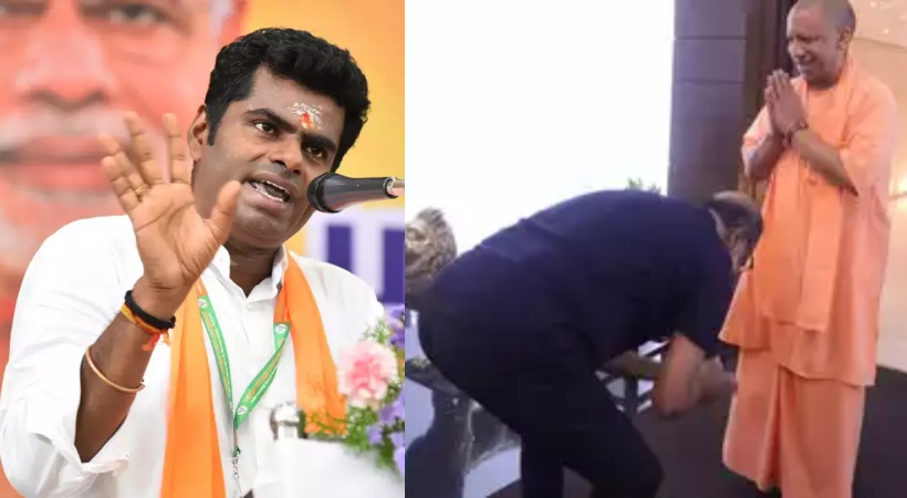 Tamil Nadu BJP on Rajinikanth touching Yogi Adityanath's feet