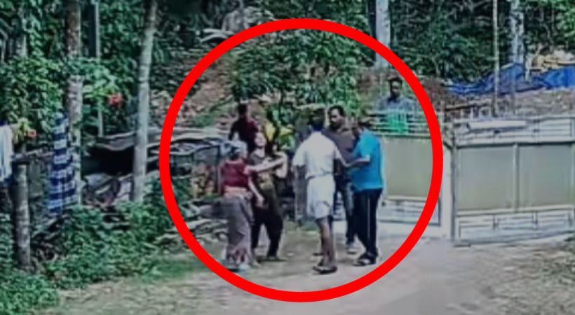 Elderly woman and her daughter were attacked in Vellarada; CCTV footage