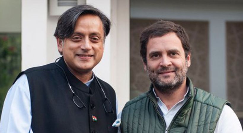 rahul gandhi disqualification removed Shashi Tharoor Responds