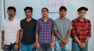 Five youths arrested for making reels of blasting a police station