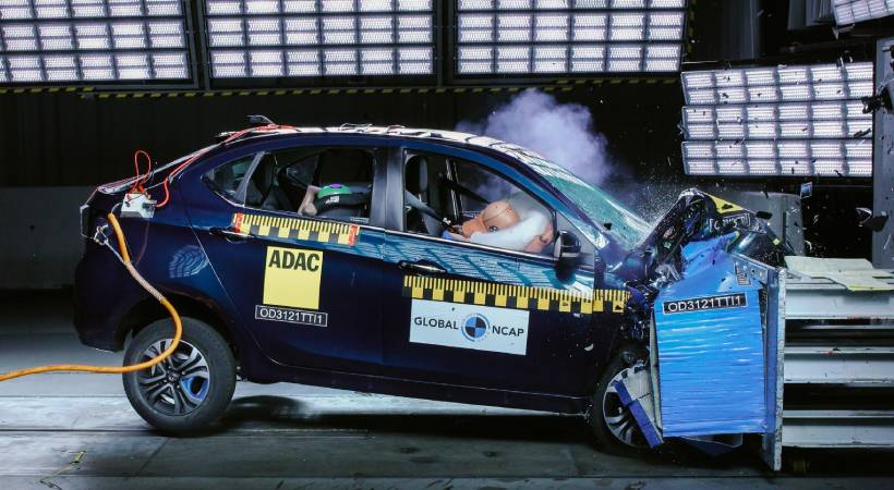 bharat NCAP car crash testing
