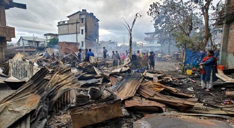 Three people were killed in attack in Bishnupur