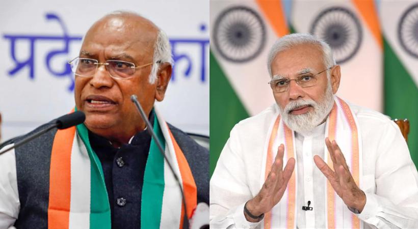 Mallikarjun kharge against Modi government in Manipur conflict