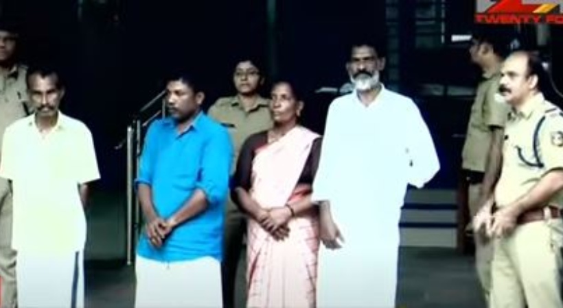 Human trafficking by offering domestic work Vadakancherry
