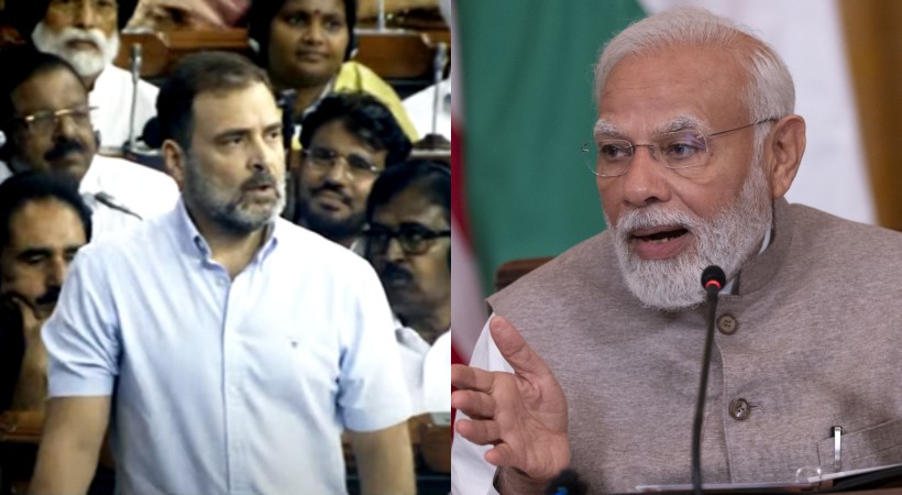 PM Modi’s arrogance is burning India, like Ravana says Rahul Gandhi
