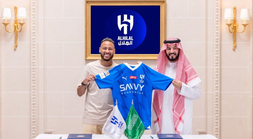 neymar signed al hilal official announcement
