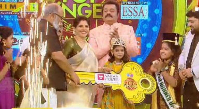 Flowers top singer 3 winner Niveditha