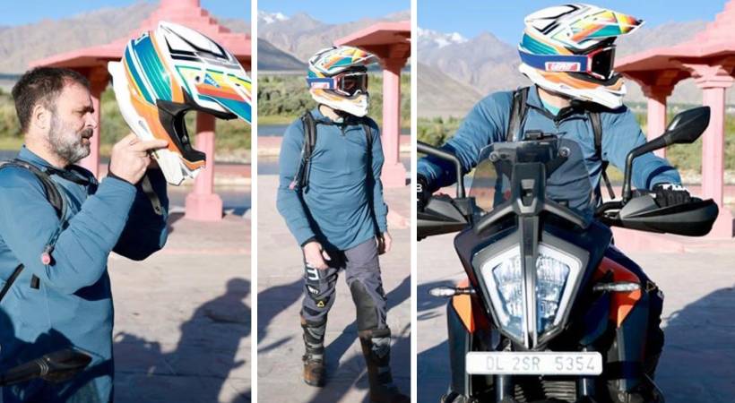 rahul gandhi ktm trip