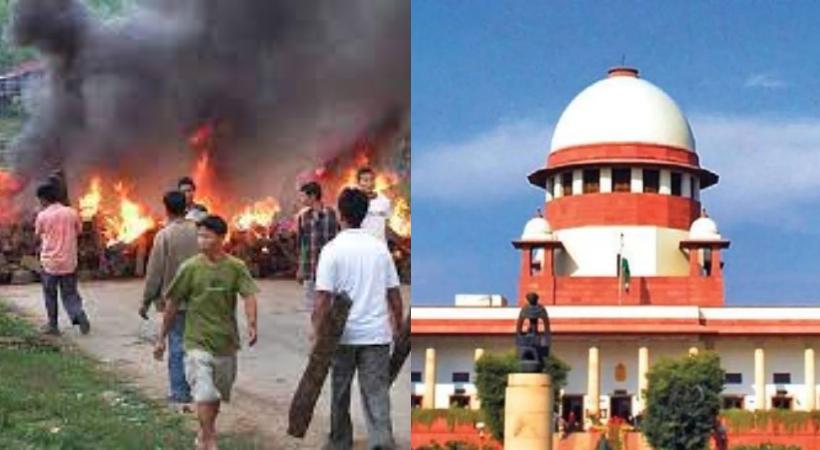 Supreme court against central government in Manipur conflict