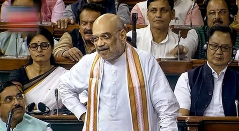 Amit Shah in Parliament on Manipur violence